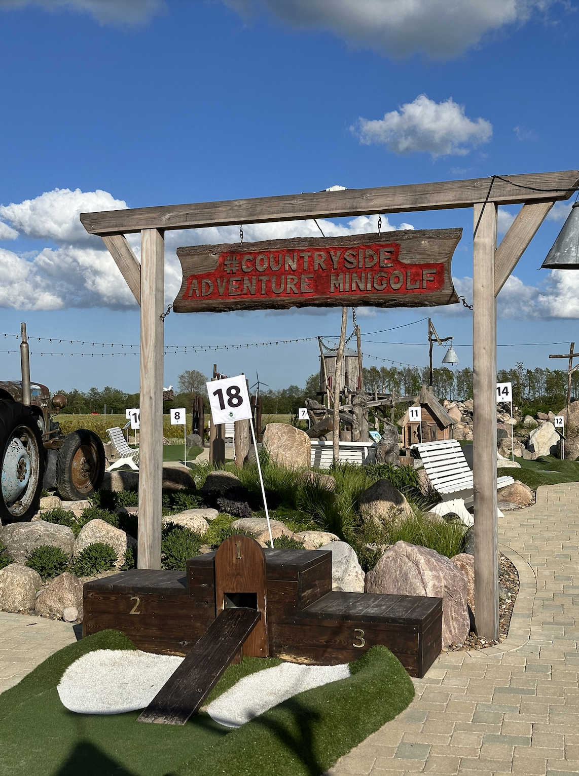 Den store Minigolf turning